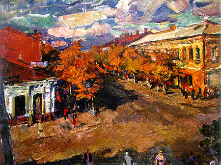 Artist Abram Rabkin