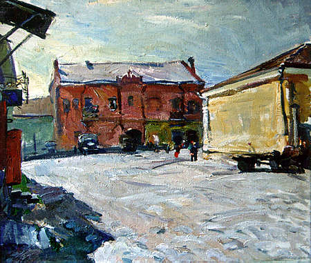 Artist Abram Rabkin