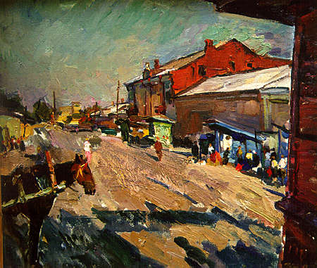 Artist Abram Rabkin