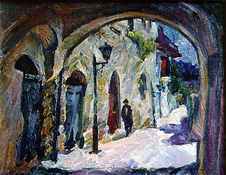 Artist Abram Rabkin